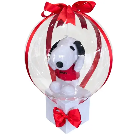 Box aerostatico snoopy rojo